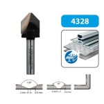 Frez trzpieniowy widiowy 20x3 trzpień 8mm 90°