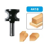 Frez trzpieniowy widiowy 22x15xR 3 trzpień  8mm