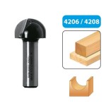 Frez trzpieniowy widiowy 10x7xR 5 trzpień  6mm