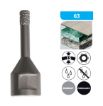 Korona diamentowa 35x50 mm terakota/glazura/marmur/granit/gres/kamień