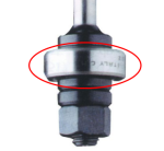 Łożysko prowadzące 22x8