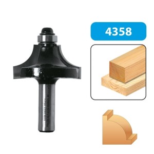 Frez trzpieniowy widiowy 44x16xR 16 trzpień  8mm