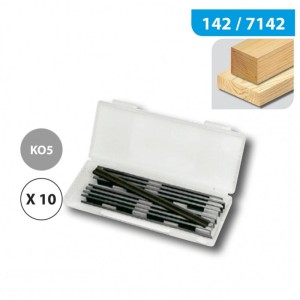 Zestaw noży do strugarek 80x5,5x1,1 KO5 10 szt.