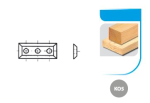 Płytka wymienna 50x12x1,7 HM KO5 
