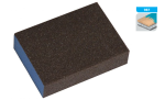 Gąbka szlifierska czterostronna 69x98x26 mm Gr. 100