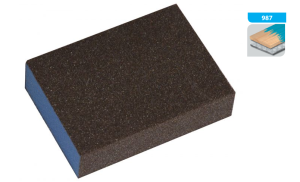 Gąbka szlifierska czterostronna 69x98x26 mm Gr. 100