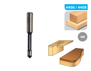 Frez trzpieniowy widiowy  6x20 trzpień  8mm