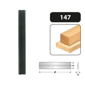 Nóż do strugarki 260x12x2,7 HSS Centrofix System