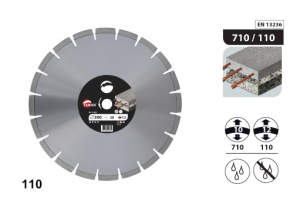 Tarcza diamentowa do betonu 450x25,4 wys. 12