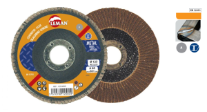 Tarcza listkowa 125x22,23 mm A- 80 wypukła