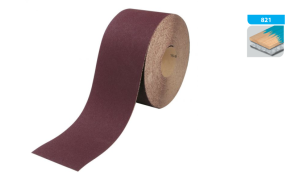 Taśma papier ścierny 120x25 mm Gr. 80 brązowy