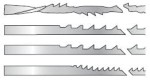 Brzeszczot do wyrzynarki włosowej 130 mm (12 szt.)