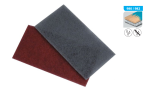 Włóknina szlifierska w arkuszu 152x230mm czerwona
